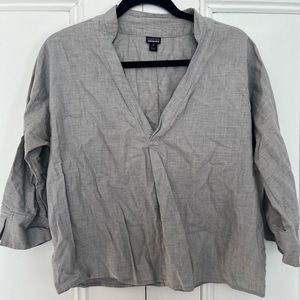 Patagonia Gray Cotton Top